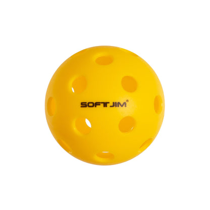 PACK 12 PELOTA PICKLEBALL SOFTJIM BASIC 26 AGUJEROS