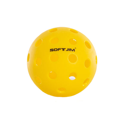 PACK 12 PELOTA PICKLEBALL SOFTJIM BASIC 40 AGUJEROS