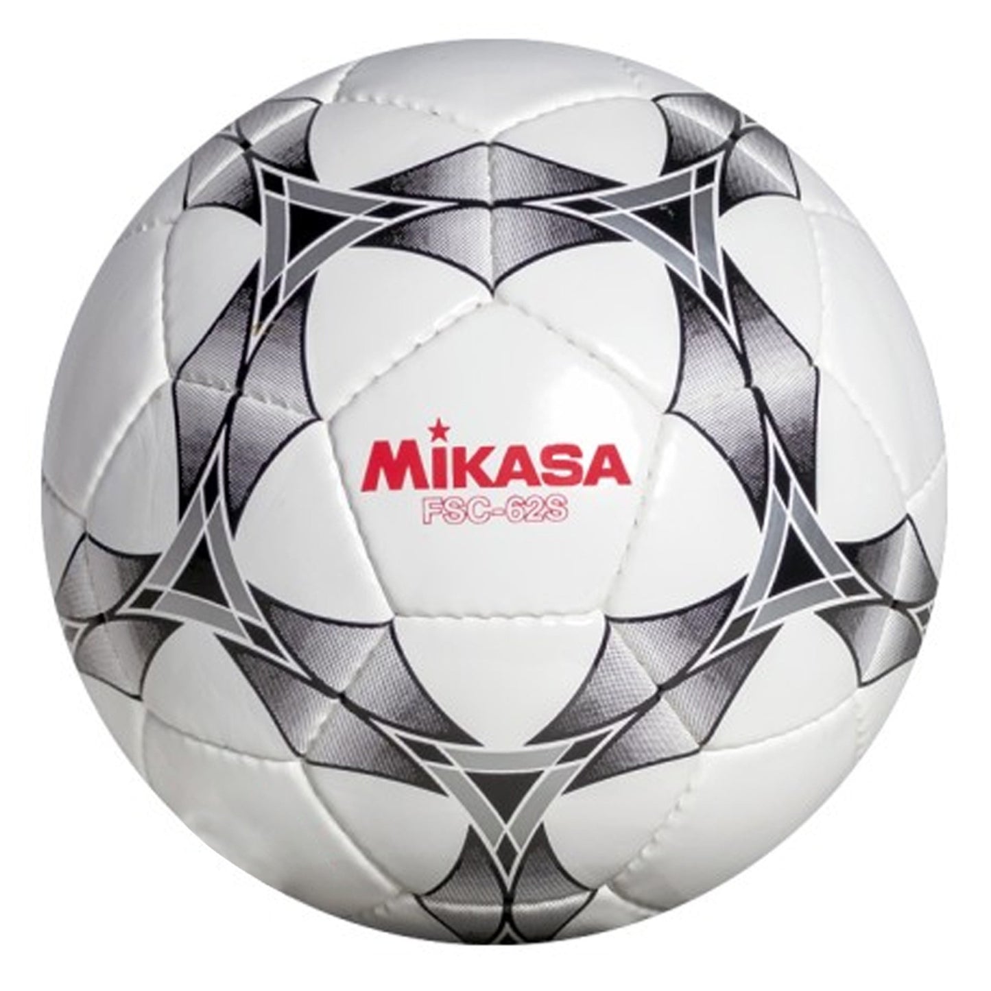 BALÓN DE FÚTBOL SALA MIKASA FSC-62 S DE CUERO SINTÉTICO COSIDO A MANO