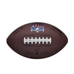 WILSON NFL DUKE REPLICA FOOTBALL - WITH DISPLAY STAND -