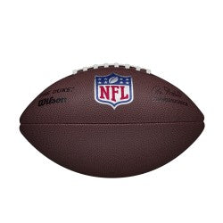 WILSON NFL DUKE REPLICA FOOTBALL - WITH DISPLAY STAND -
