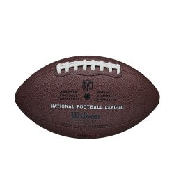 WILSON NFL DUKE REPLICA FOOTBALL - WITH DISPLAY STAND -