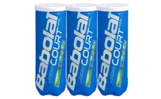 TRIPARK BOTE DE 3 PELOTAS BABOLAT COURT PADEL