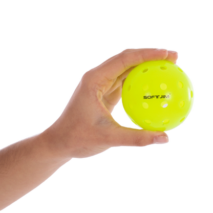 PACK PELOTA PICKLEBALL SOFTJIM PREMIUM 40 AGUJEROS
