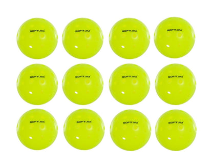 PACK PELOTA PICKLEBALL SOFTJIM PREMIUM 40 AGUJEROS