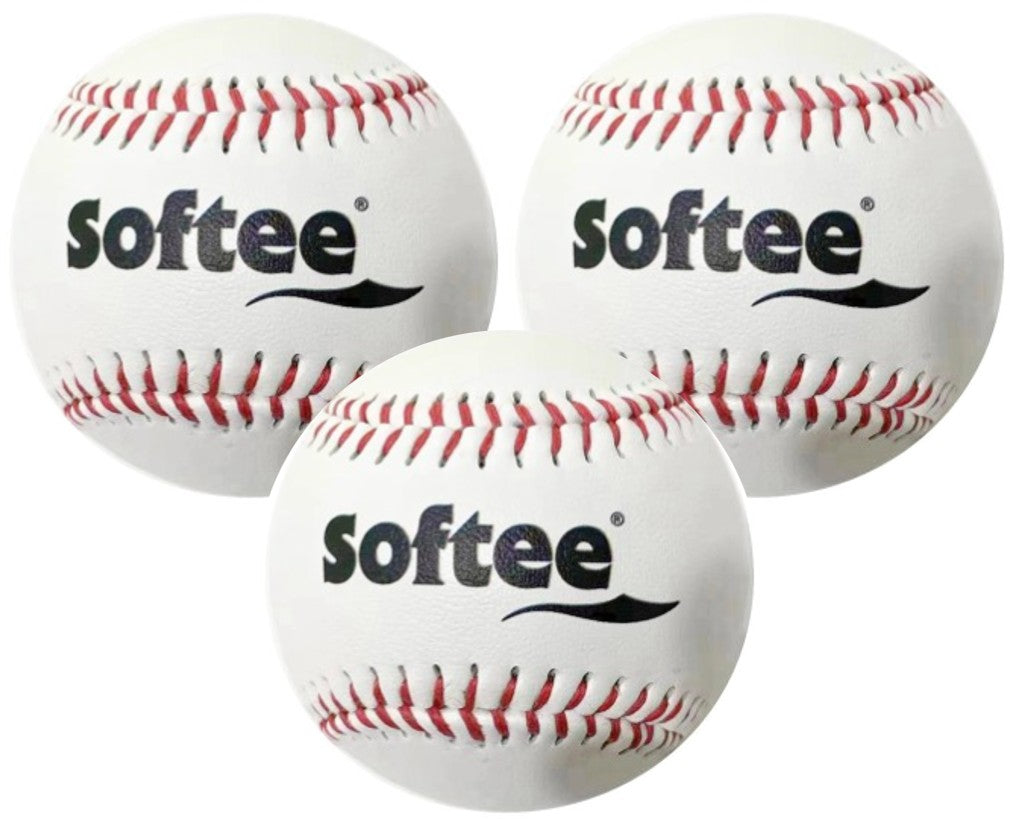 TRIPACK PELOTA BEISBOL 9'